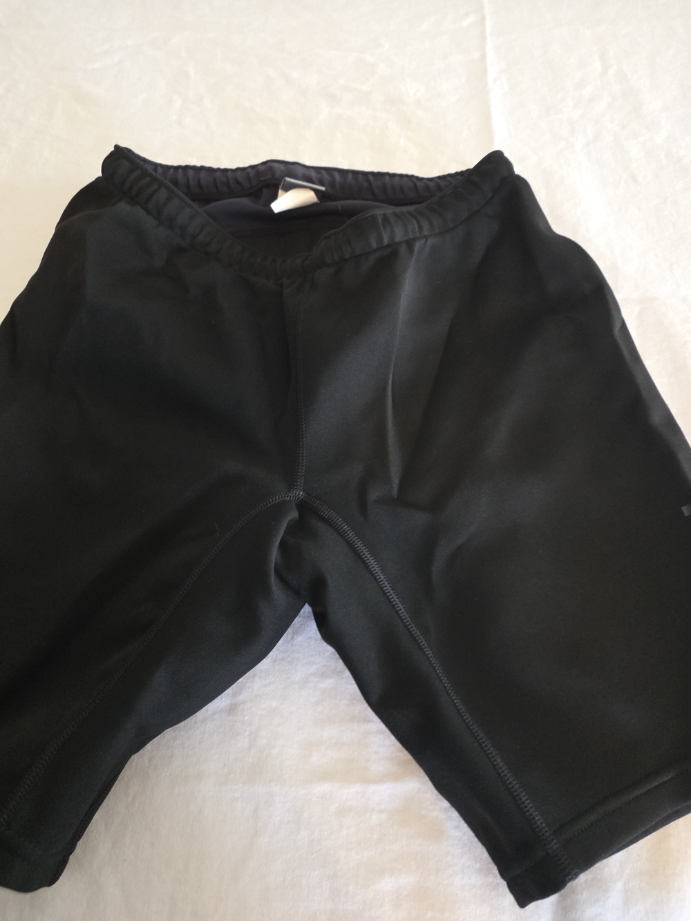 Xcel Padded Black Athletic Compression Shorts. Men's Large